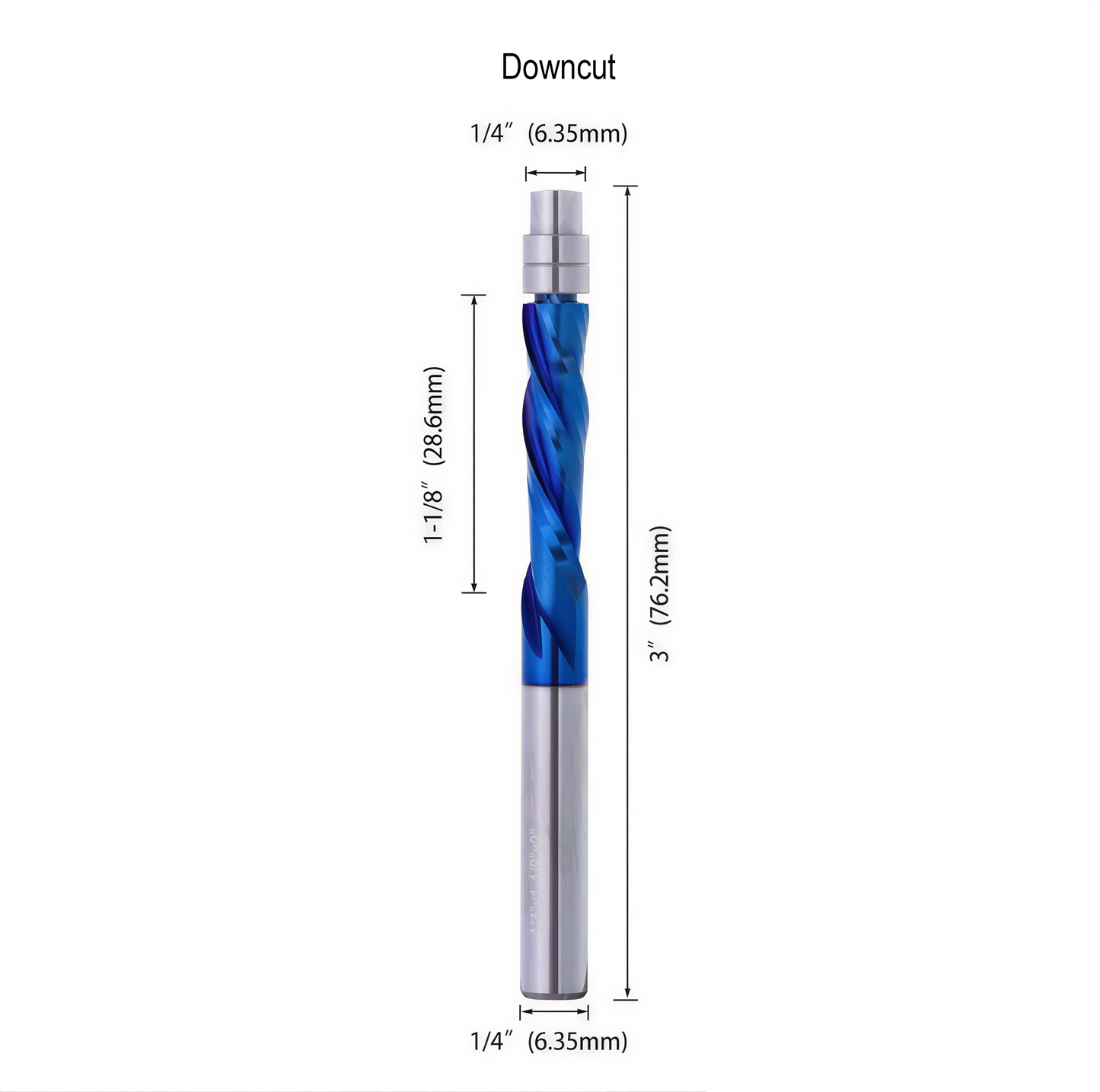 fresa copiadora Downcut NB 1/4x28,6mm