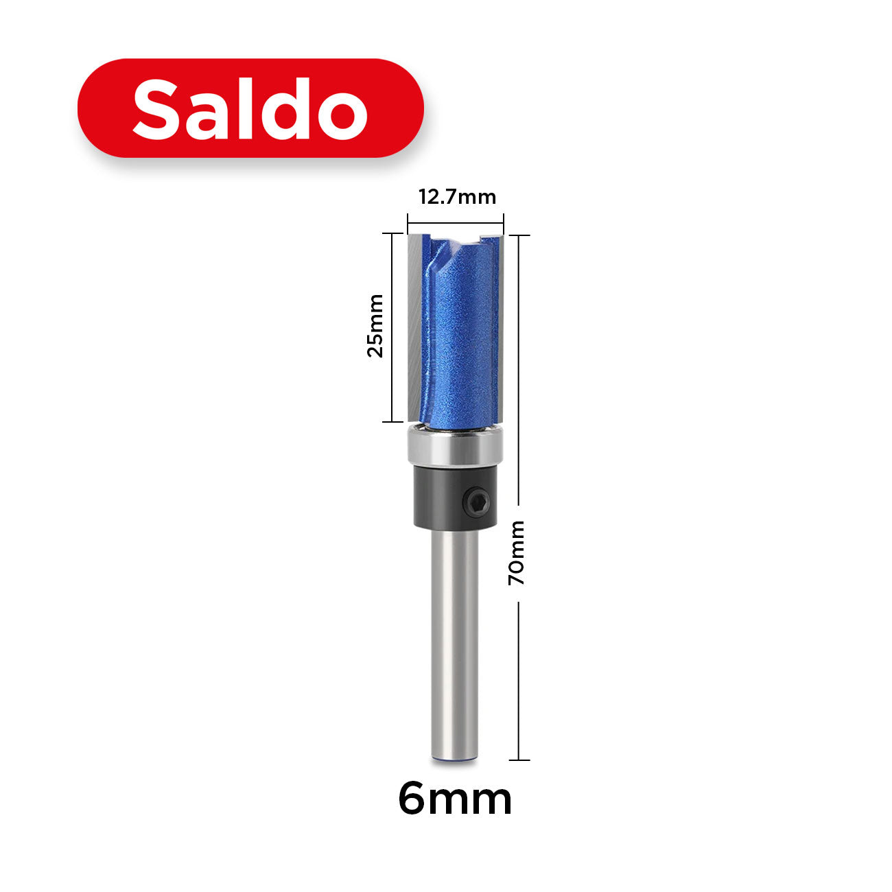 fresa copiadora 6mm-SALDO