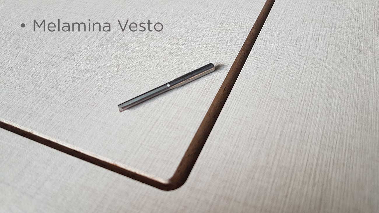 Fresa recta 4x22mm